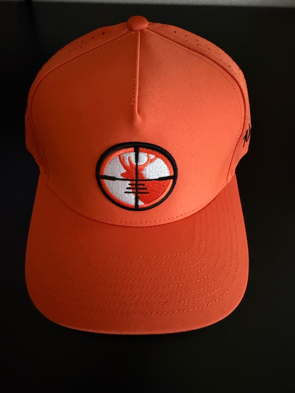 Waggle Blaze OG Snapback Hat in Bright Orange